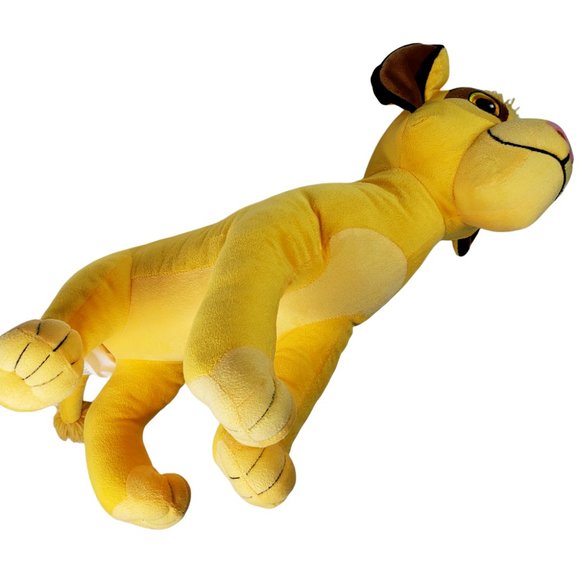 Disney Authentic The Lion King Simba Plush 24" Nose -Tip of Tail Stuffed Animal - Picture 7 of 9